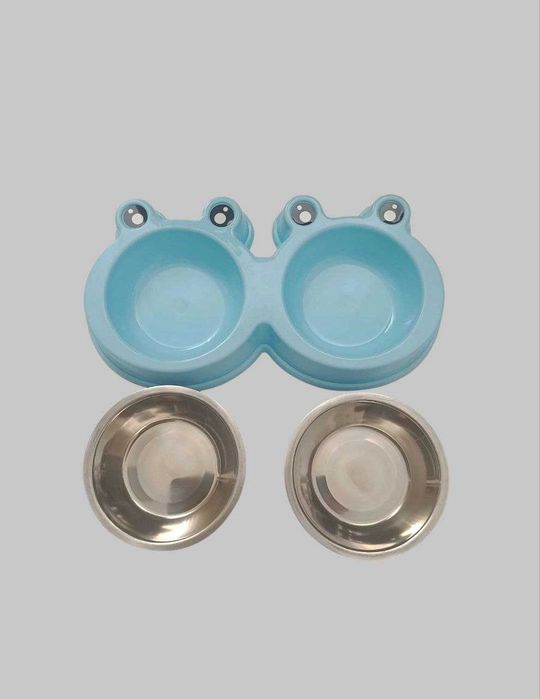 Миска подвійна для кота