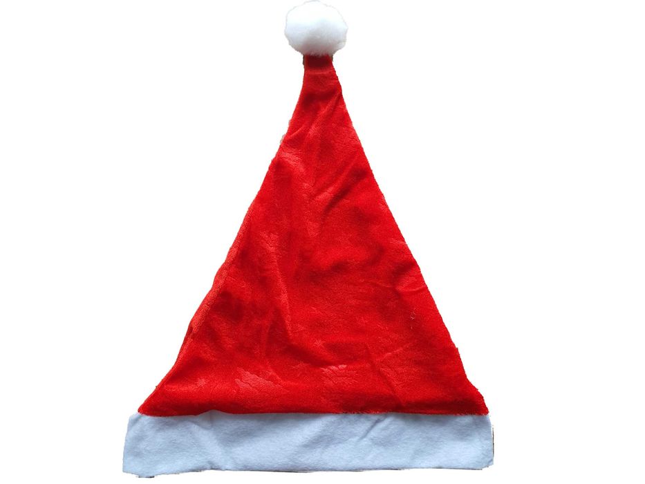 Czapka Mikołaja strój karnawałowy Przebranie jasełka Mikołajki