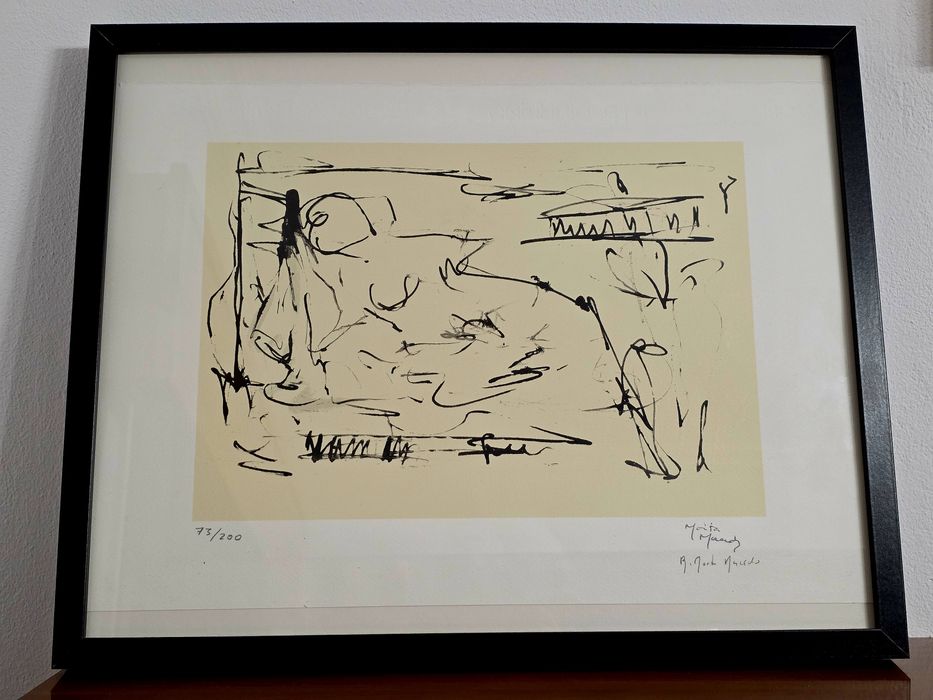 Serigrafia de Moita Macedo