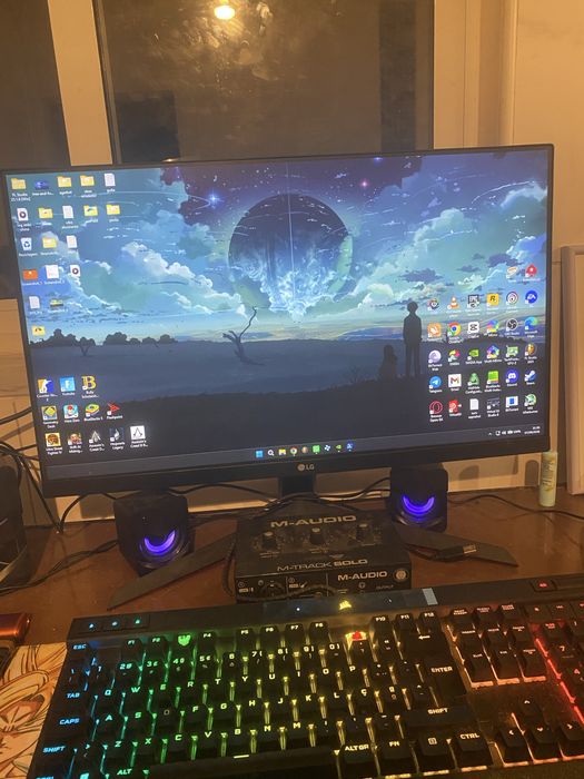 Monitor LG 24” Full HD 75Hz Em Bom Estado