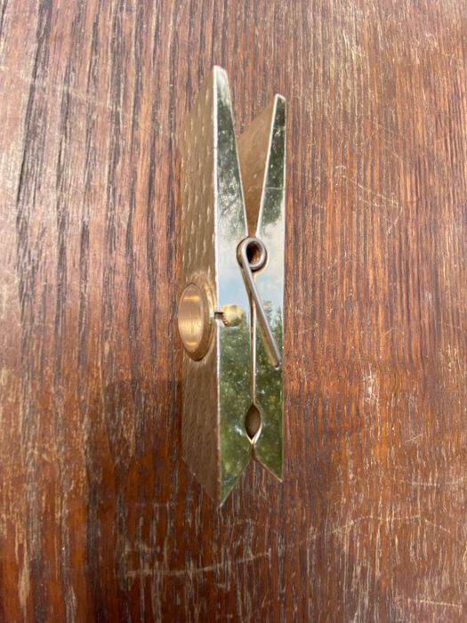 Relógio Mola  Suíço Rivo Corda 10 cm Art Déco Anos 50