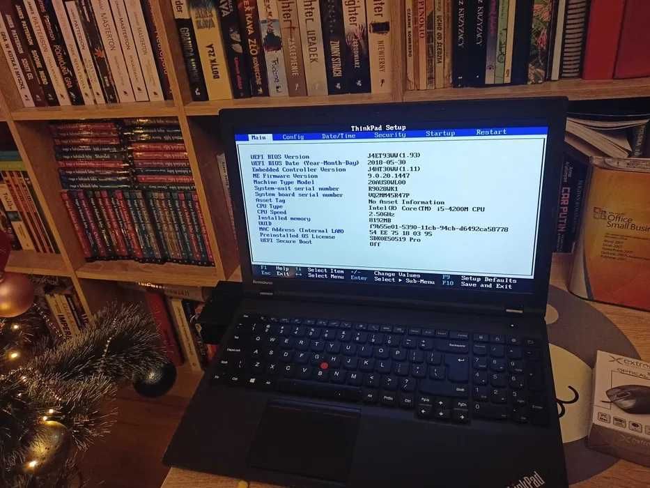 Lenovo ThinkPad L540 z pakietem biurowym MS Office 2007 Small Business