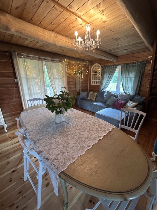 Wynajmę drewniany domek z jacuzzi ( sylwester juz zajety)