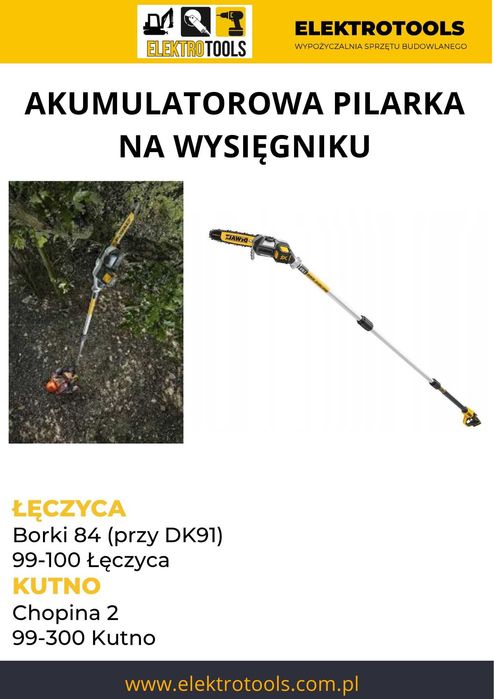 Koparka łańcuchowa nawodnienia przekopy Wynajem WYPOŻYCZENIE