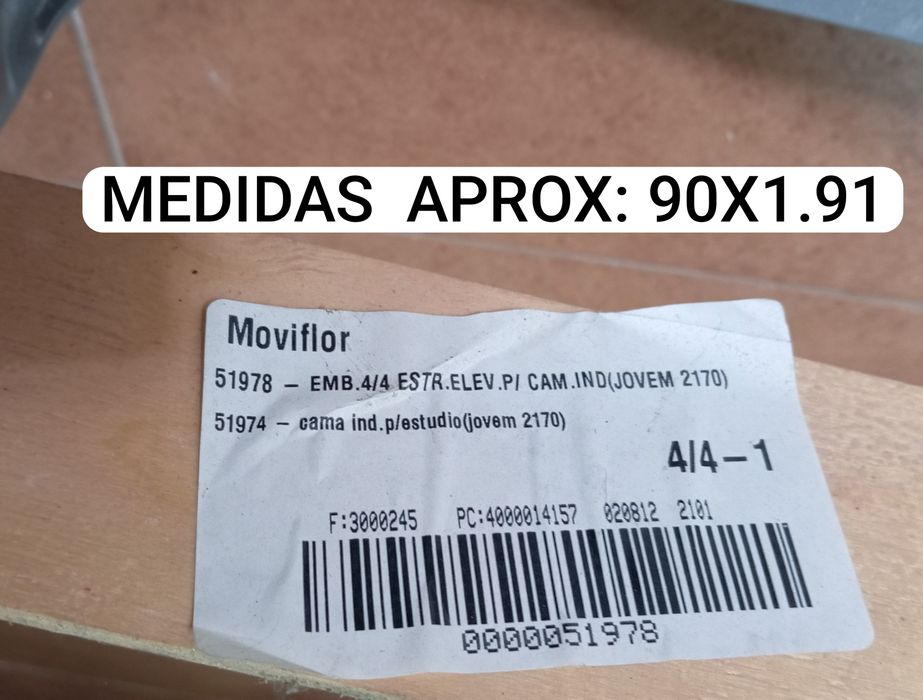 Estrado cama colchão