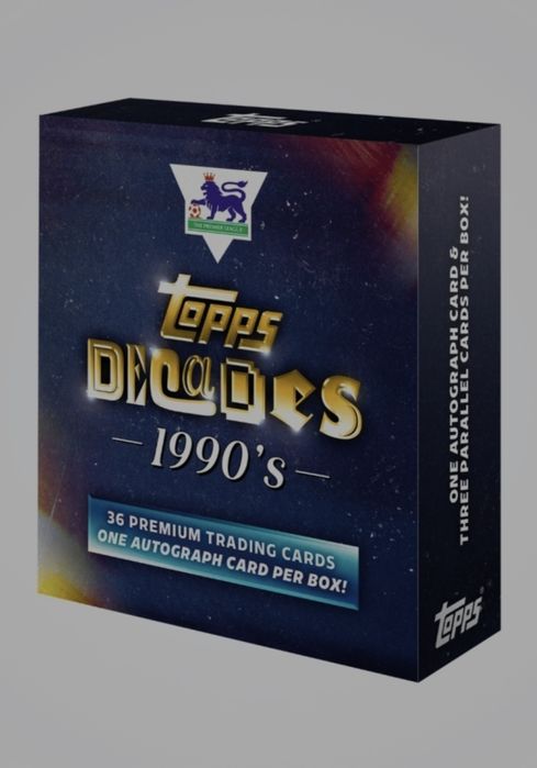 Karty Decades BOX 90’s Edition Premier League 2025

Decades BOX 90’s Edition Premier League 2025

Decades BOX 90’s Edition Premier League 2025 Topps