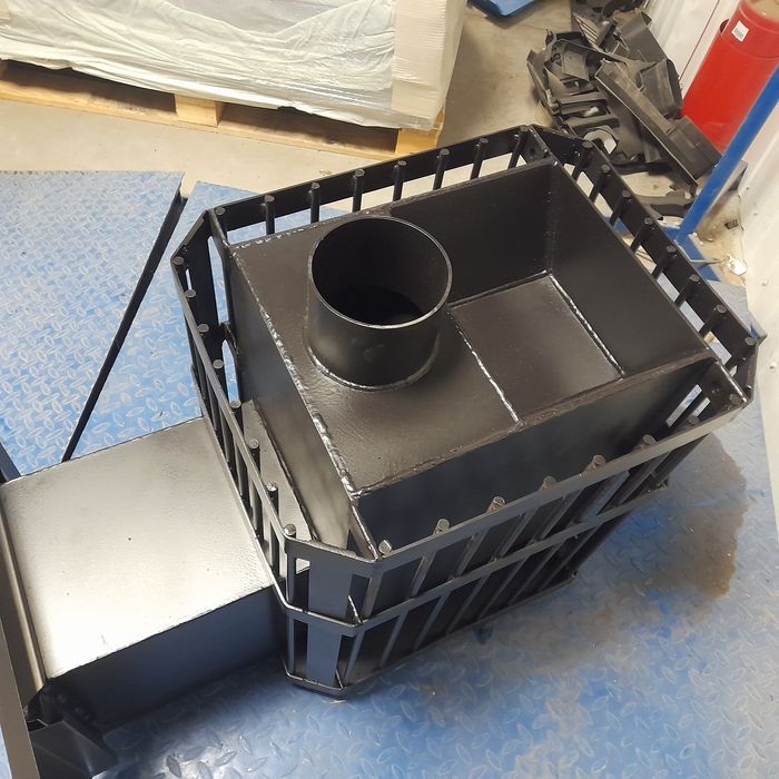 Піч для бані, сауни, чан.