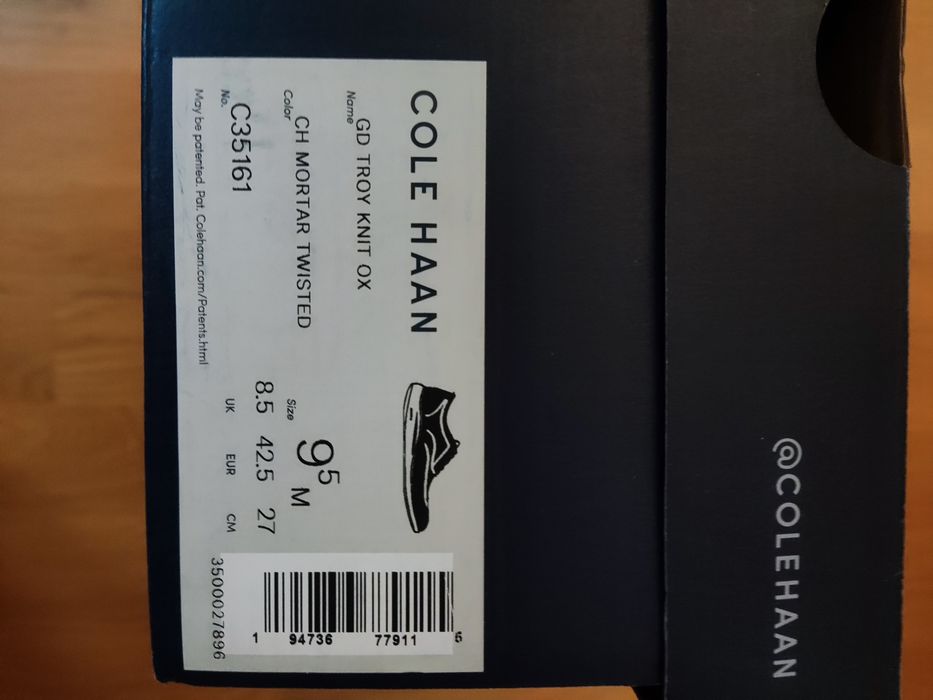 Ботинки мужские новые Cole Haan