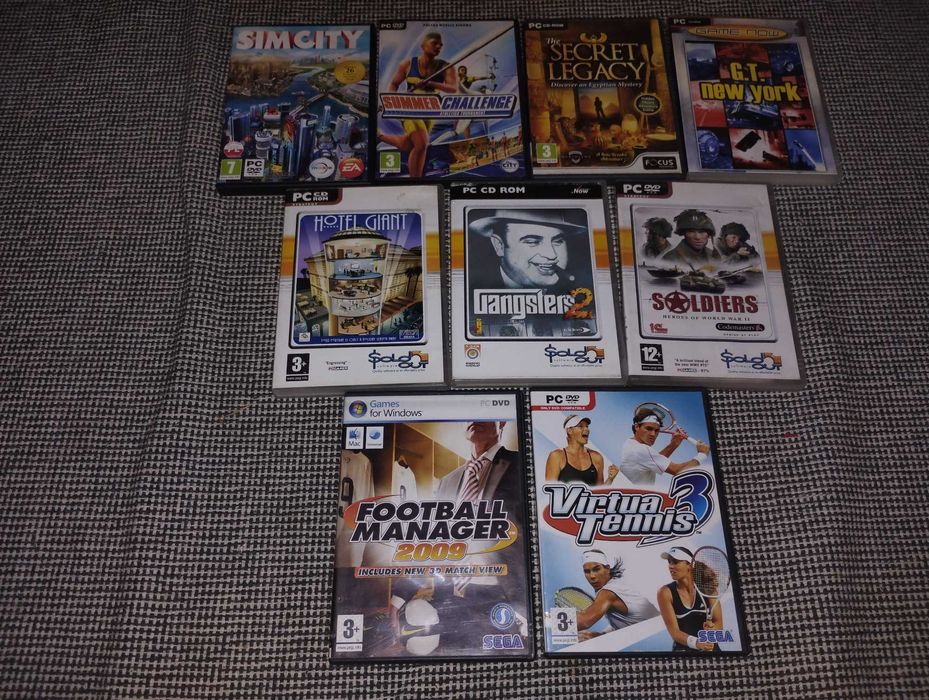 Zestaw gier PC/PS2/Xbox360