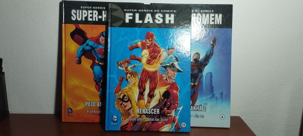 BD Marvel e Pop figures