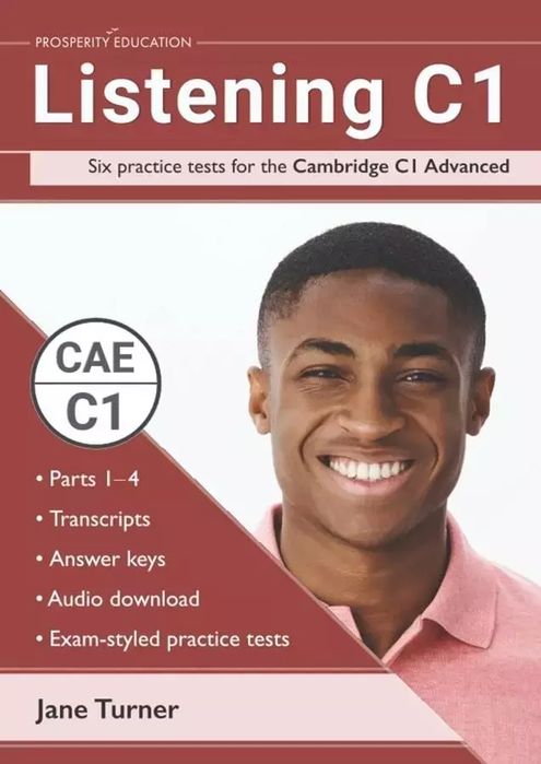 Listening C1. Six Practice Tests For The Cambridge C1 Advanced. Prosperity Education. Nowy Produkt