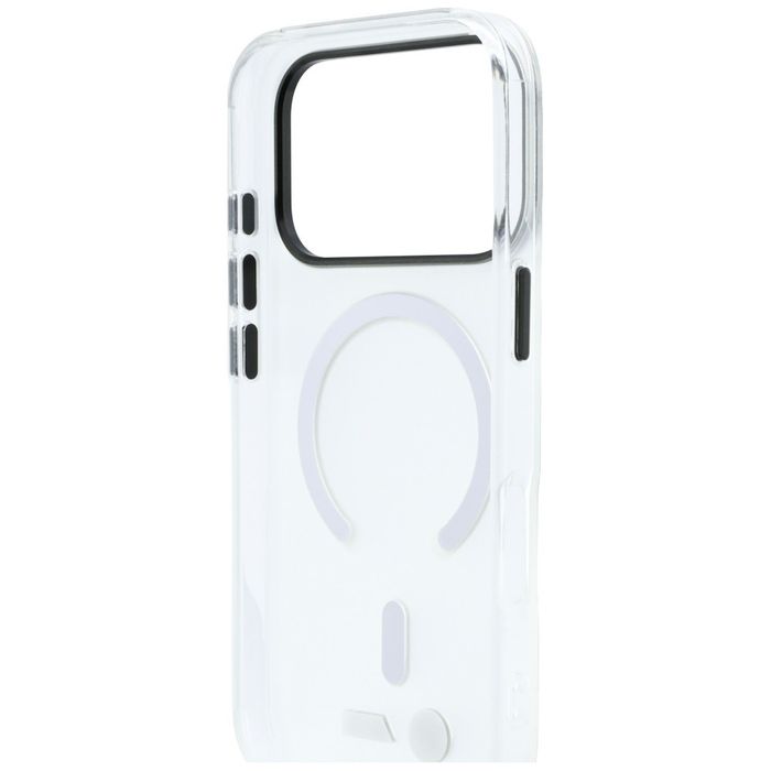 Etui BMW M IML Frosted Metal Logo i Trims MagSafe do iPhone 18 Pro Max / 17 Pro Max przezroczysty