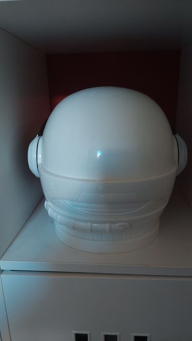 Capacete astronauta nasa
