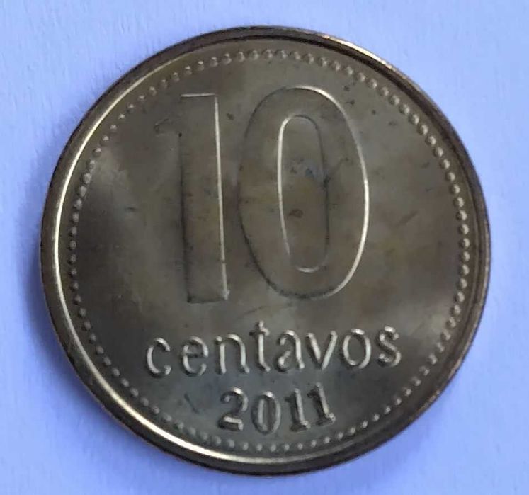 Moneta 10 centów Argentyna