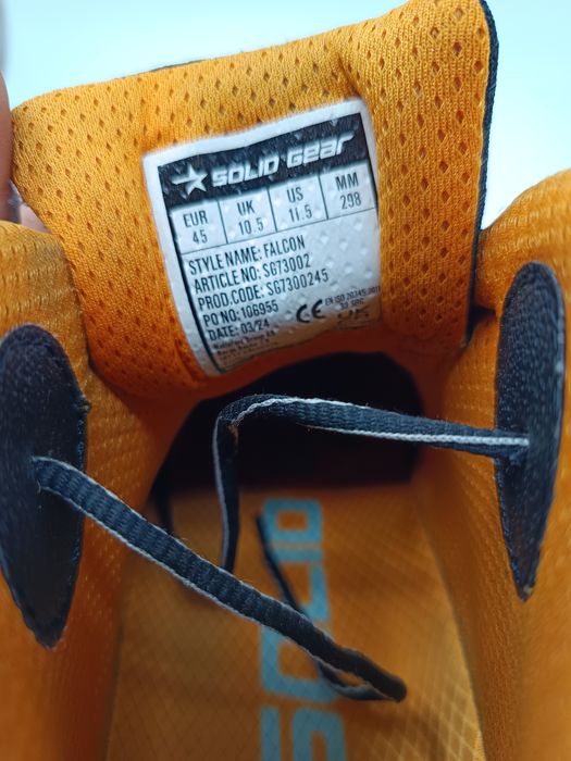 Buty robocze Solid Gear Falcon Mid rozmiar  45