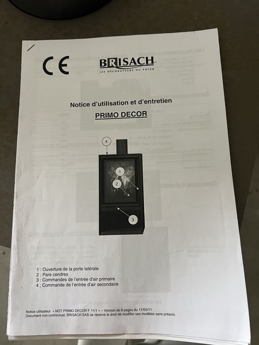 Vendo salamandra da brisach nunca usada!