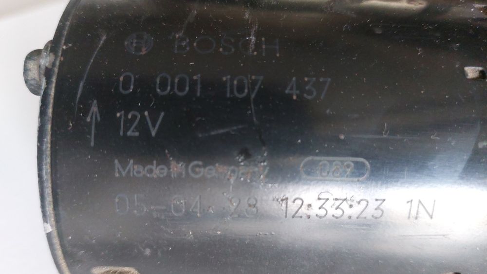 Motor de arranque bosch 1.3 kw