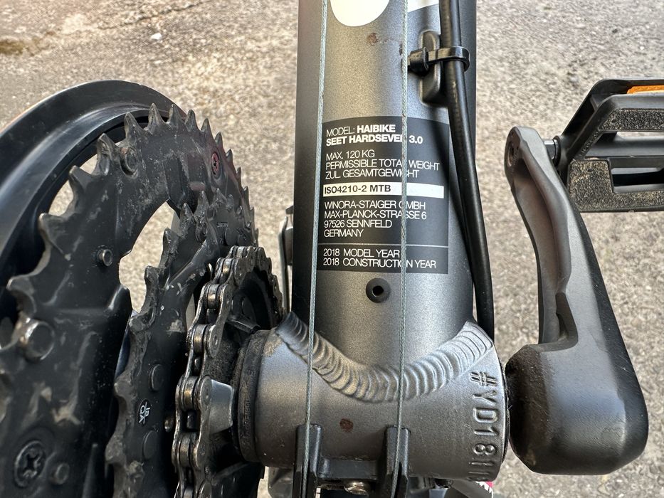 Велосипед Haibike hard seven 3.0 2018р.