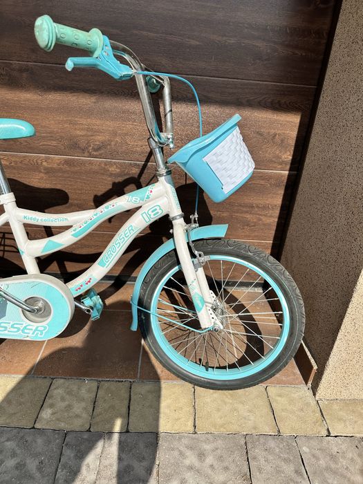 Дитячий велосипед Crosser 18" з кошиком – у гарному стані