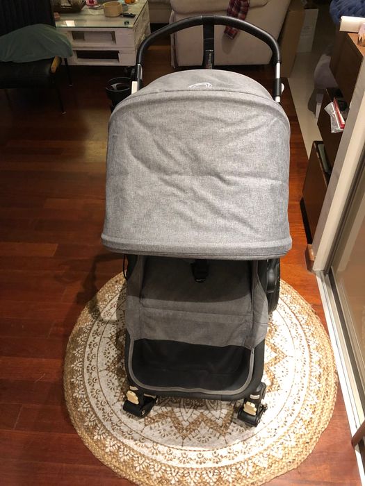 Wózek Bugaboo Cameleon 3 Grey Melange – zestaw gondola + spacerówka