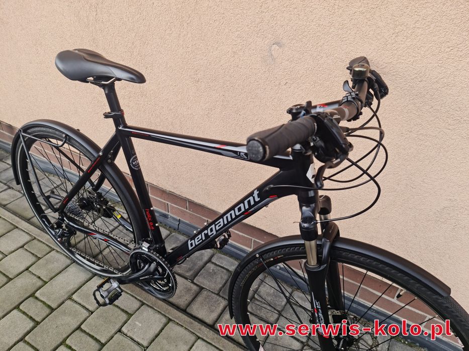 Rower męski crossowy BERGAMONT koła 28 SHIMANO DEORE XT aluminium