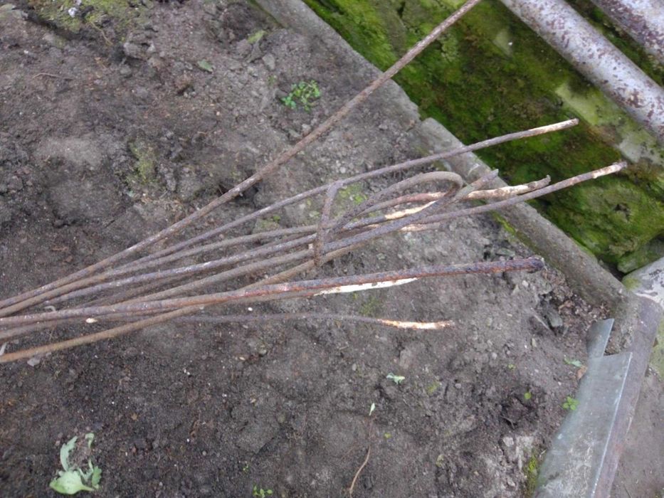 Drut pręt metalowy 50cm 500mm grubość 6mm pręty na wymiar - 10 szt