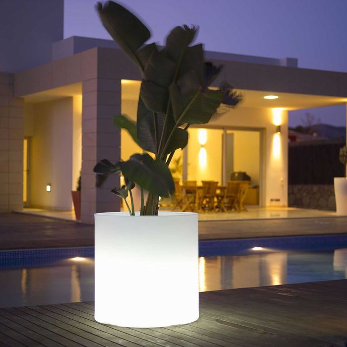 Mobiliario com iluminação