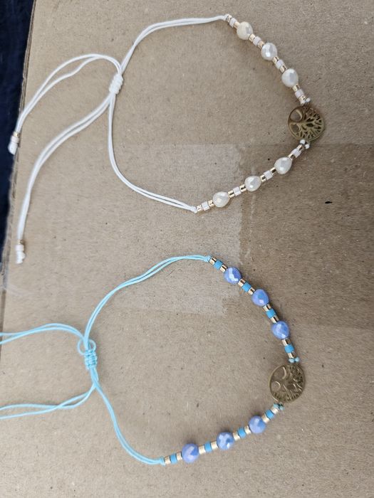 Branzoletki 2 szt zestaw