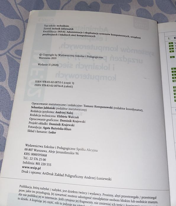 Administracja i eksploatacja systemów komputerowych