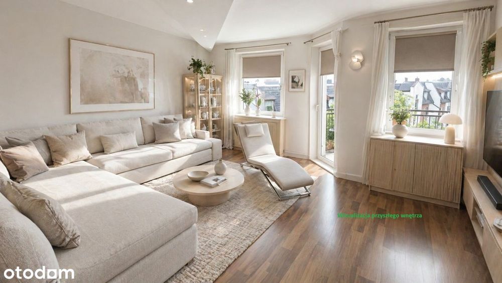 Poznań Wilda dwupoziomowe 4 pokoje 81 m² Wysoki standard Klimatyzacja