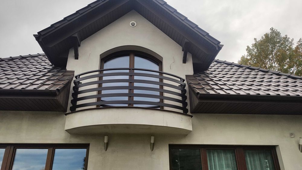 Balustrada balkonowa nowoczesna