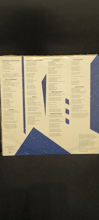 Vinil LP Europe - The Final Countdown (1986 / Original)