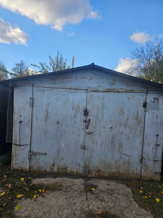 Гараж металевий цільнозварний або розбірний  6/3.3/2 без місця