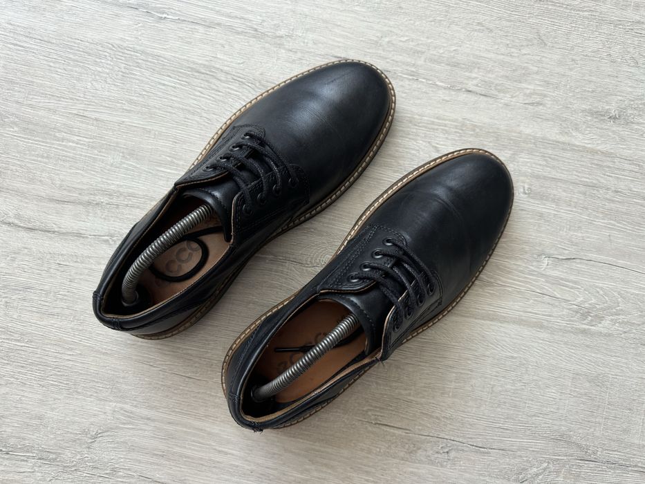 Чоловічі шкіряні туфлі ecco bally geox