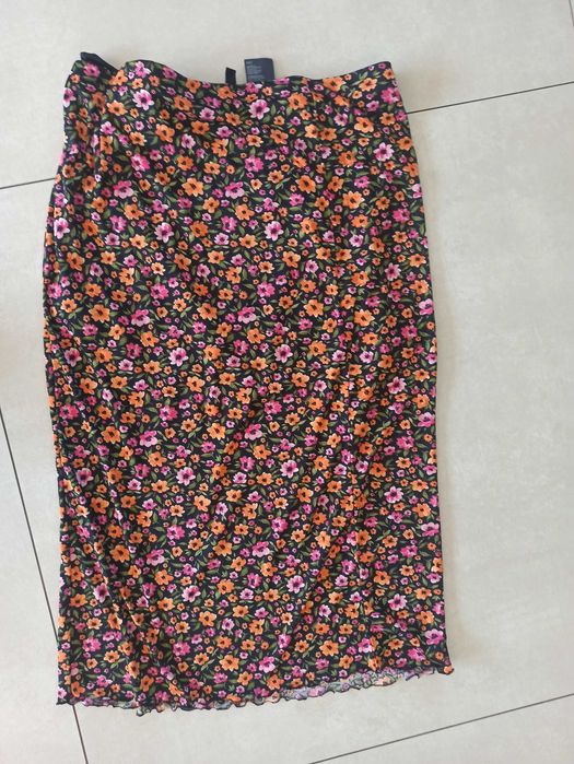 Spódnica hm rozmiar L kwiaty