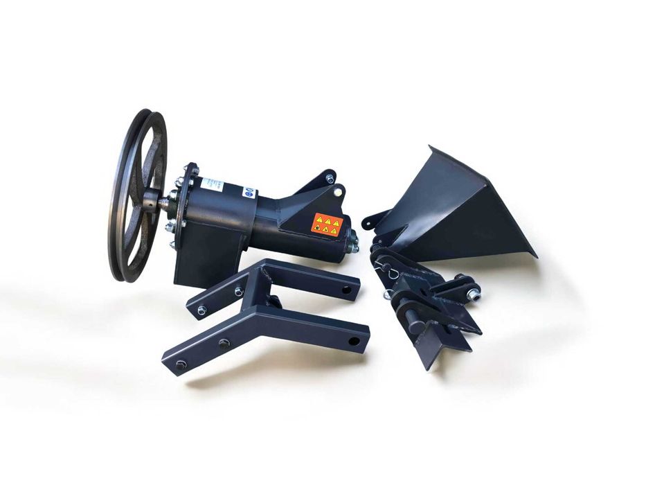 Подрібнювач гілок ШАБЛЯ 120 до мотоблока, щепоріз