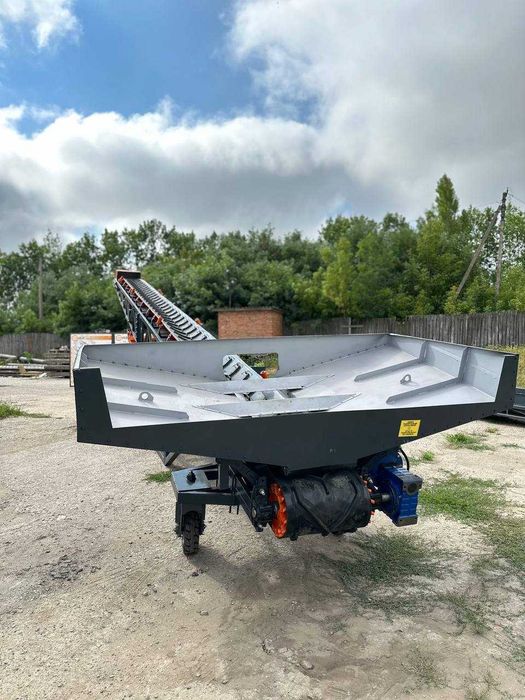 Наклонный передвижной транспортер, ленточный конвейер, разгрузчик