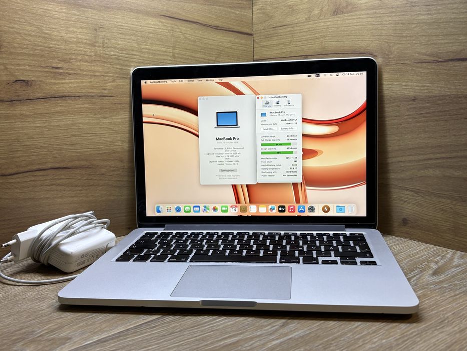 Apple MacBook Pro 13 retina 89% 512gb/8gb/i5 a1502 ноутбук