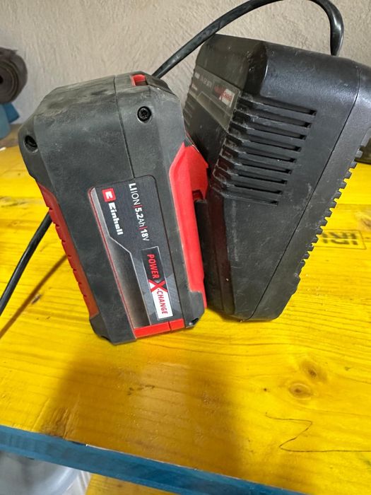 Carregador e bateria EINHELl