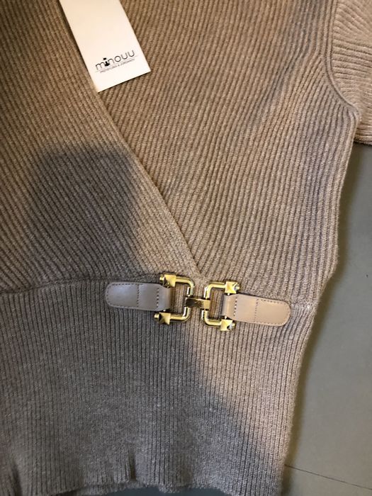 Sweter S/M Minouu beżowy