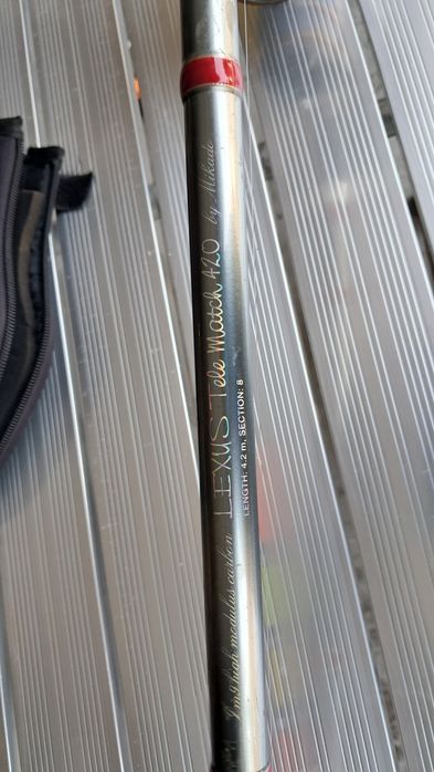 Wędka Mikado LX Lexus Tele Match 420   włókno IM-9 kołowrotek Mistrall 30