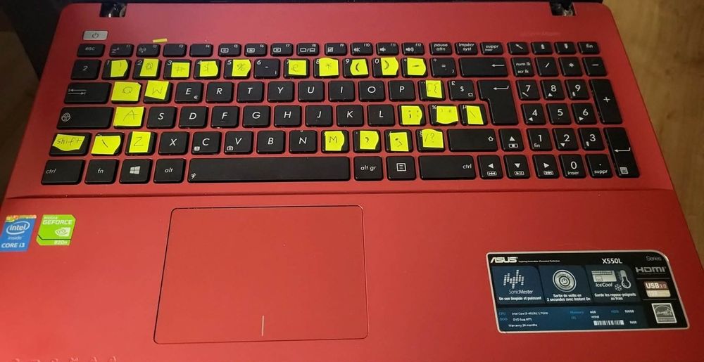 Asus x550l touchscreen