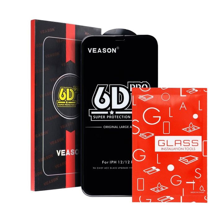 Szkło Hartowane 6D Pro Veason Glass - do Xiaomi Redmi Note 14S czarny