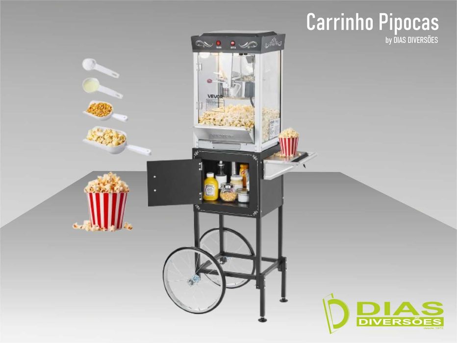 Carrinho Pipocas (Novos)