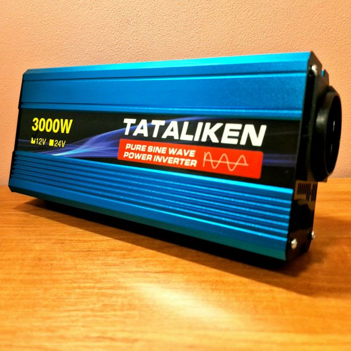 БЕЗШУМНИЙ Інвертор Tataliken 4000W/3000W/2200W/1600W | Чистий синус