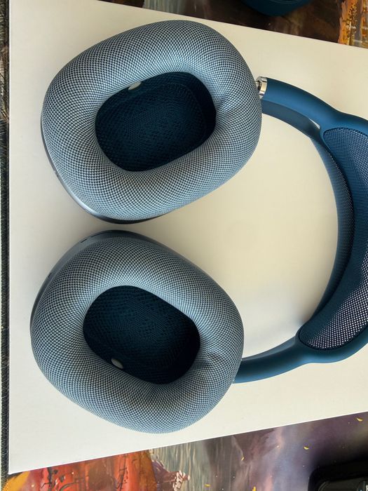 AirPods Max Apple Originais Azul — Lightning — Excelente Estado