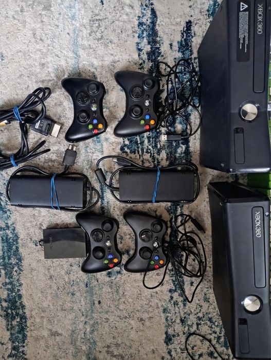 Xbox 360 uzywany z duza iloscia gier