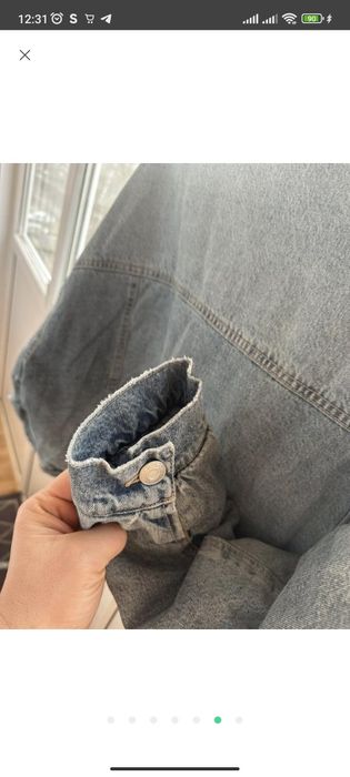 Куртка жіноча джинсова Зара Zara S - XL