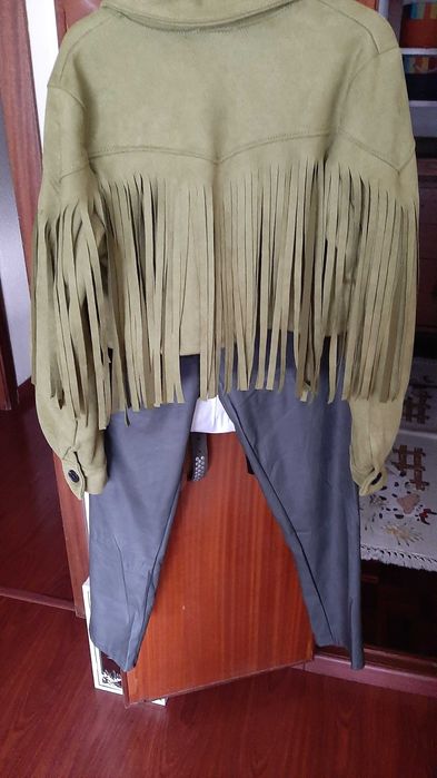 Blusão pele de pêssego