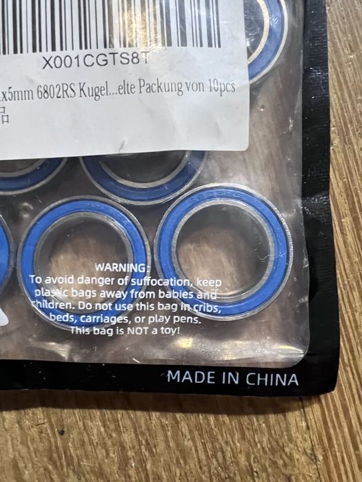 Pack 10 Rolamentos Fushi Bearing Novos